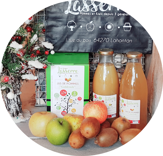 jus de pommes direct producteur à Peyrehorade